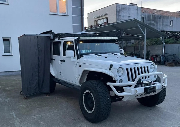 Jeep Wrangler cena 115000 przebieg: 147000, rok produkcji 2014 z Margonin małe 211